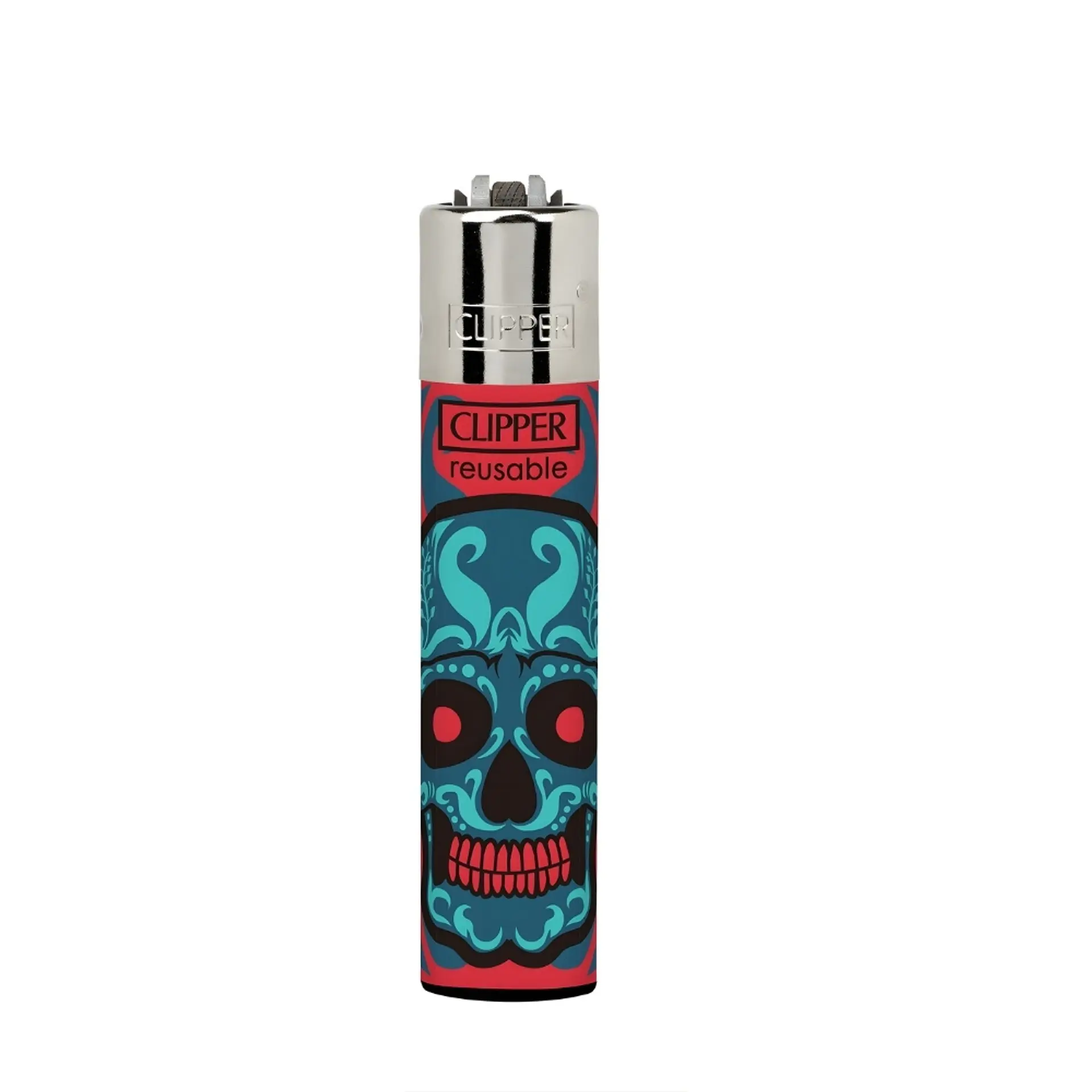 Encendedor Clipper Marked Skulls 1 5