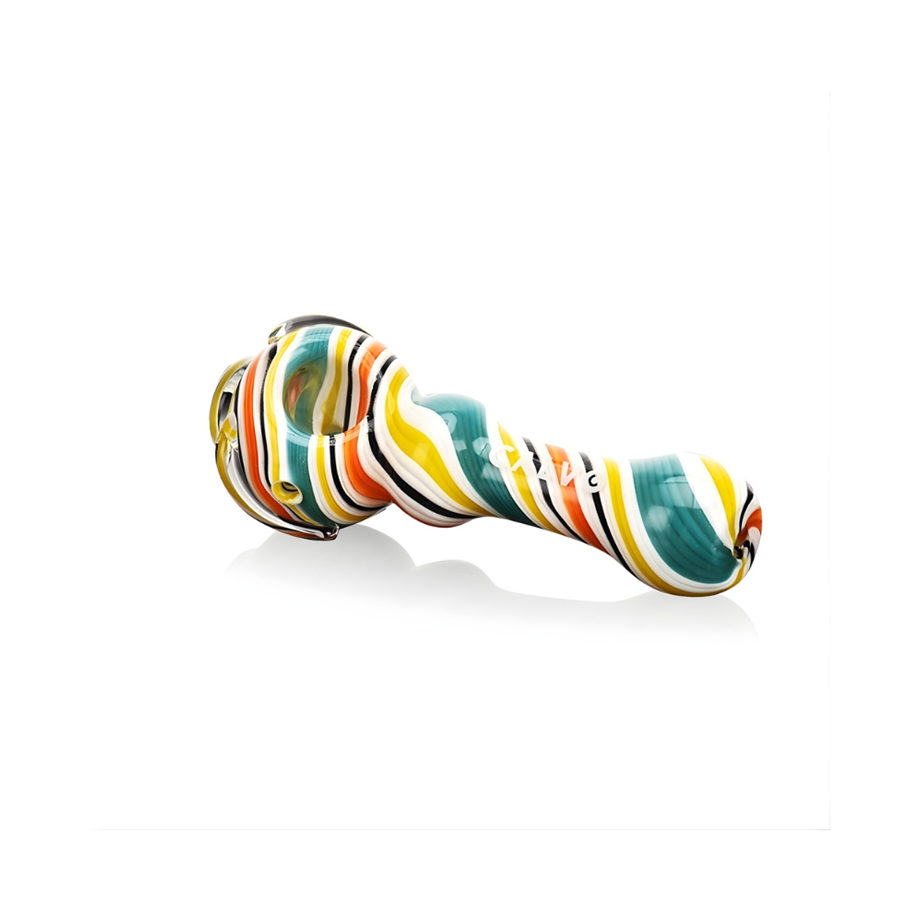 Calvo Glass Pipa Twist Spoon 11cm 6