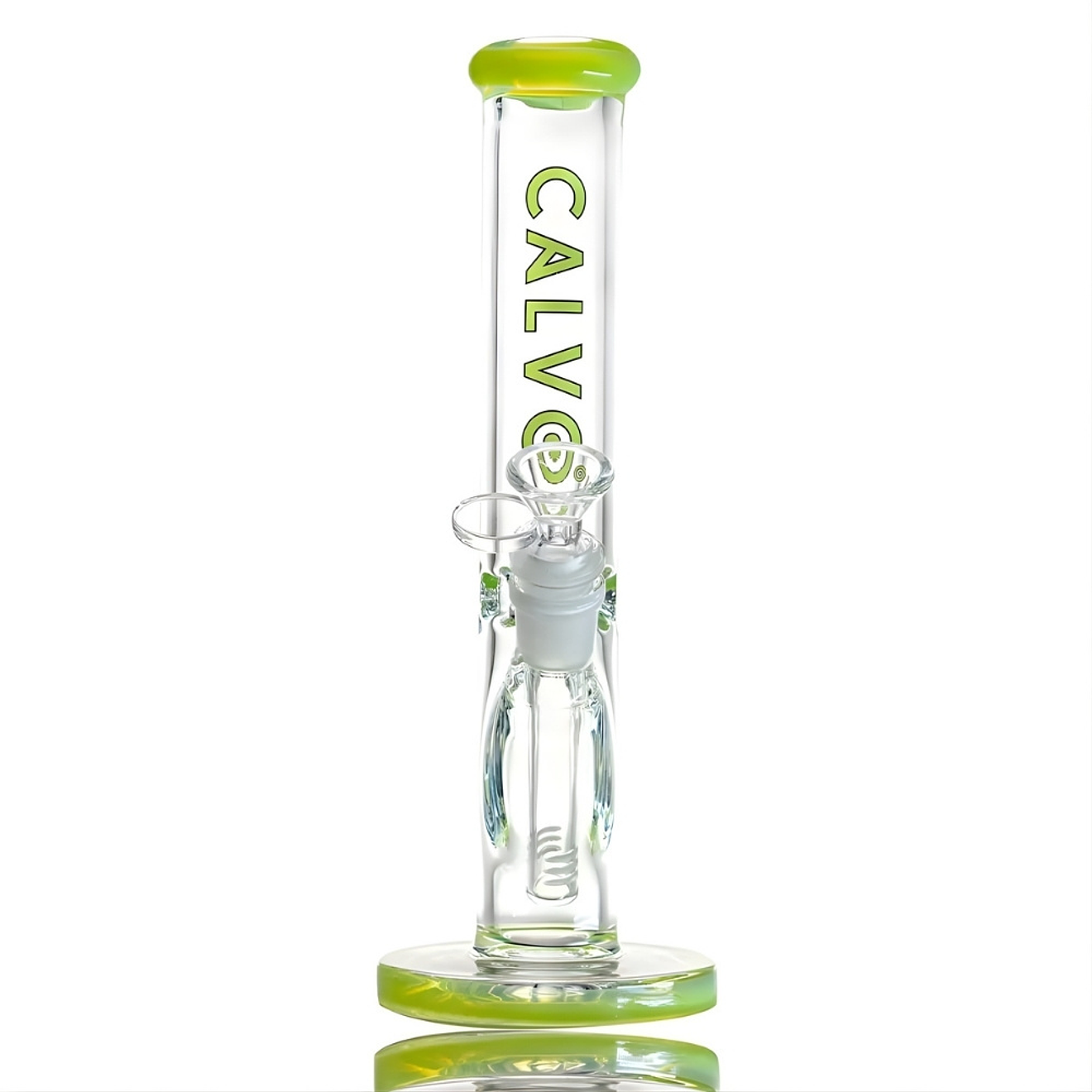 Calvo Glass Bong Straight Tube American 26cm 1