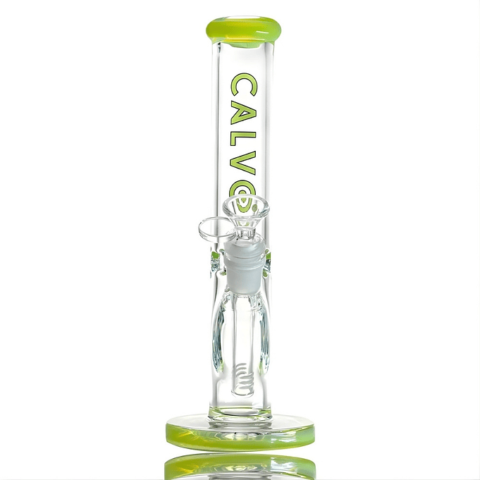 Calvo Glass Bong Straight Tube American 26cm 1