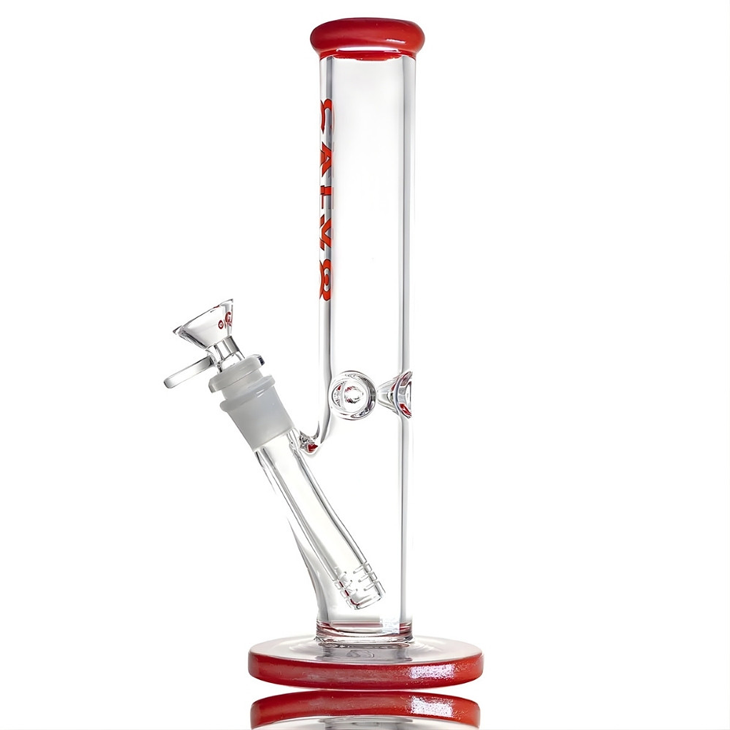 Calvo Glass Bong Straight Tube American 26cm 9