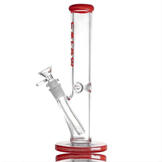 Calvo Glass Bong Straight Tube American 26cm 9