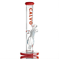 Calvo Glass Bong Straight Tube American 26cm - Miniatura 8