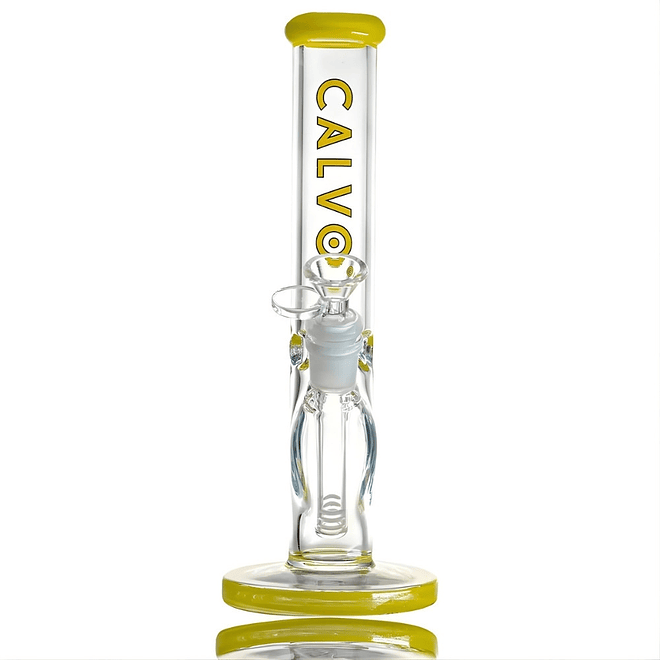 Calvo Glass Bong Straight Tube American 26cm 10
