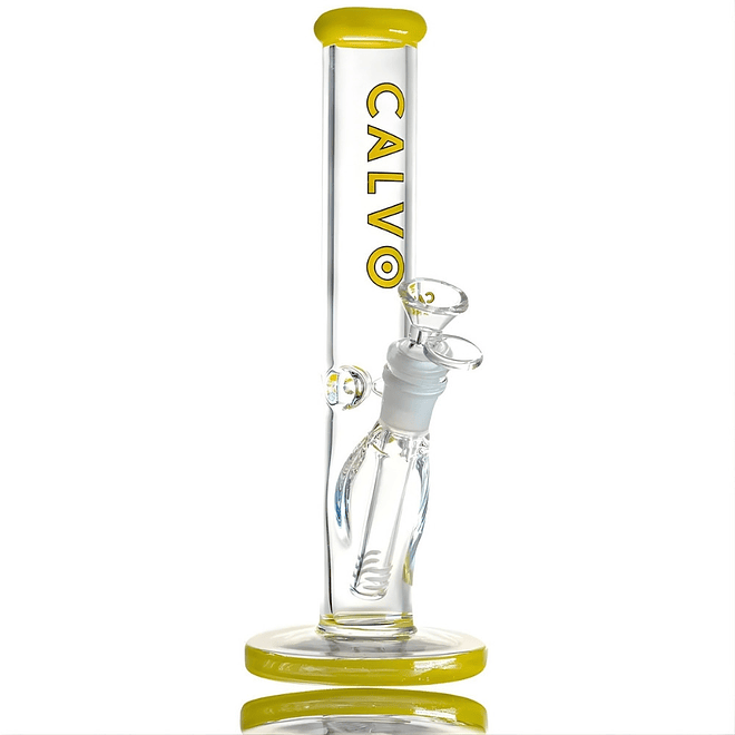 Calvo Glass Bong Straight Tube American 26cm 11