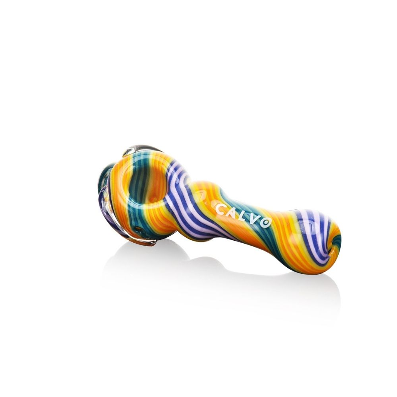 Calvo Glass Pipa Twist Spoon 11cm 5