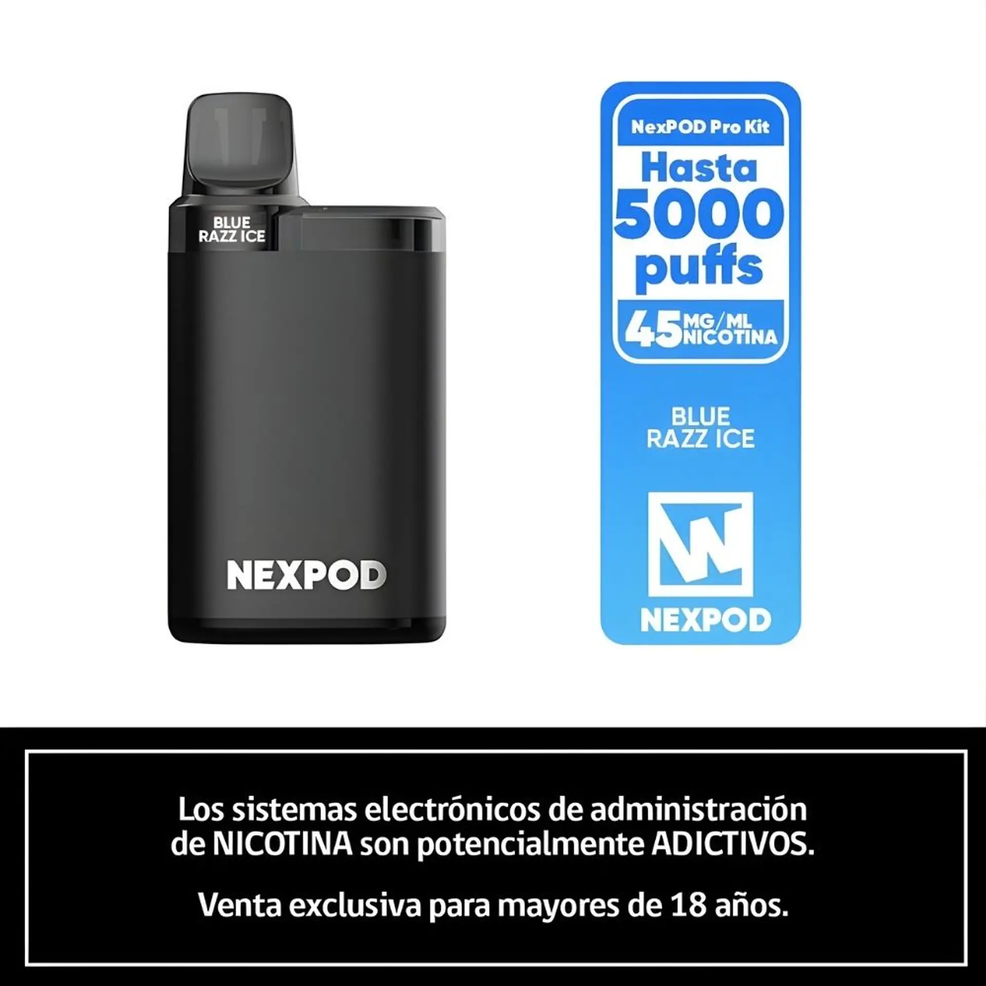 Wotofo NexPOD Kit Vaporizador 5000 Puffs 1