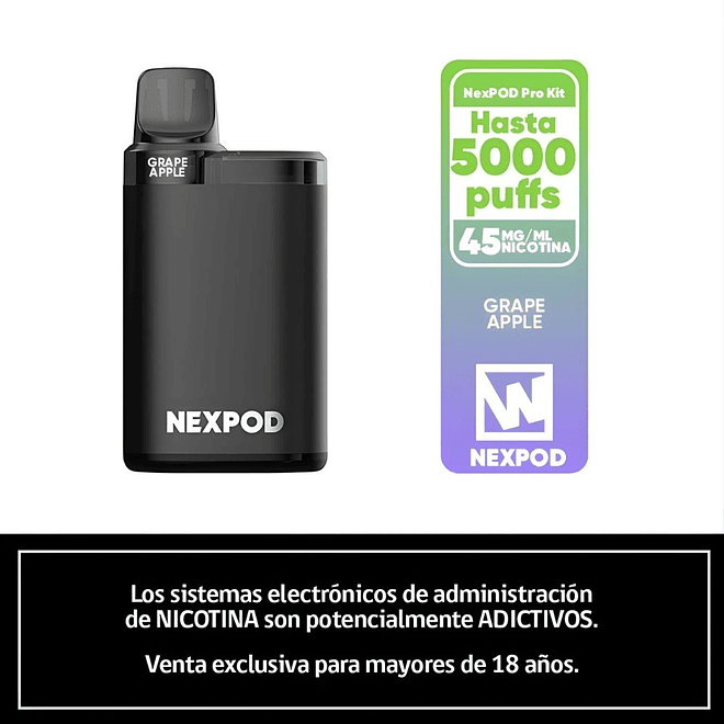 Wotofo NexPOD Kit Vaporizador 5000 Puffs 8