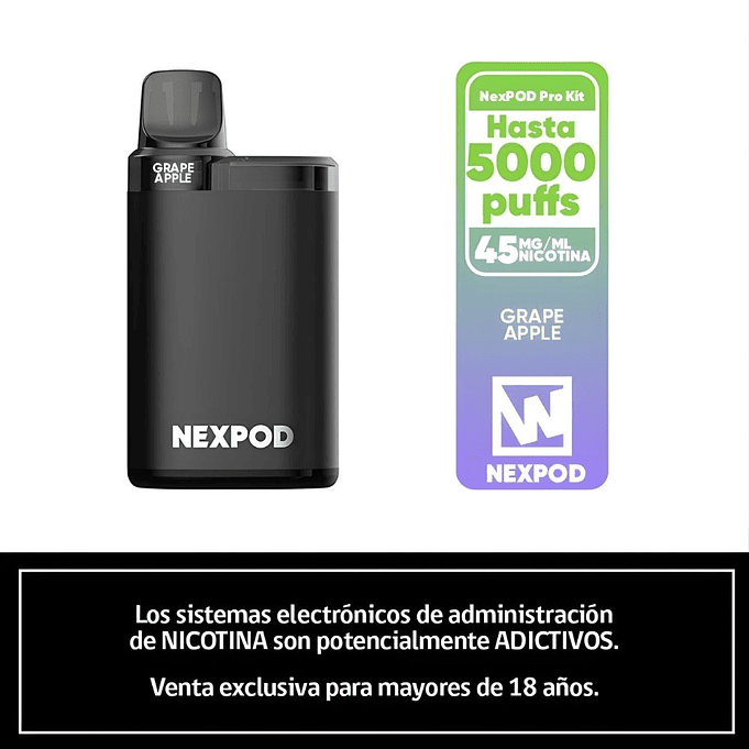 Wotofo NexPOD Kit Vaporizador 5000 Puffs 8