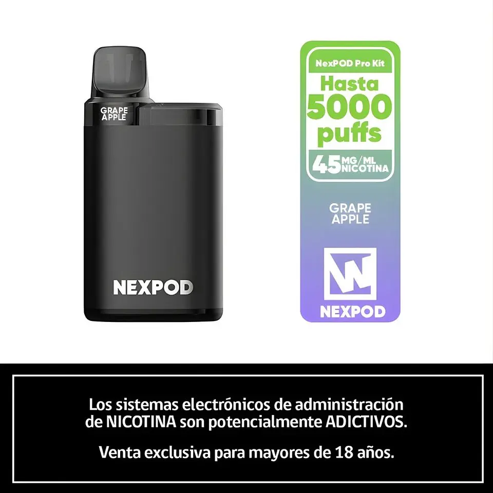 Wotofo NexPOD Kit Vaporizador 5000 Puffs 4