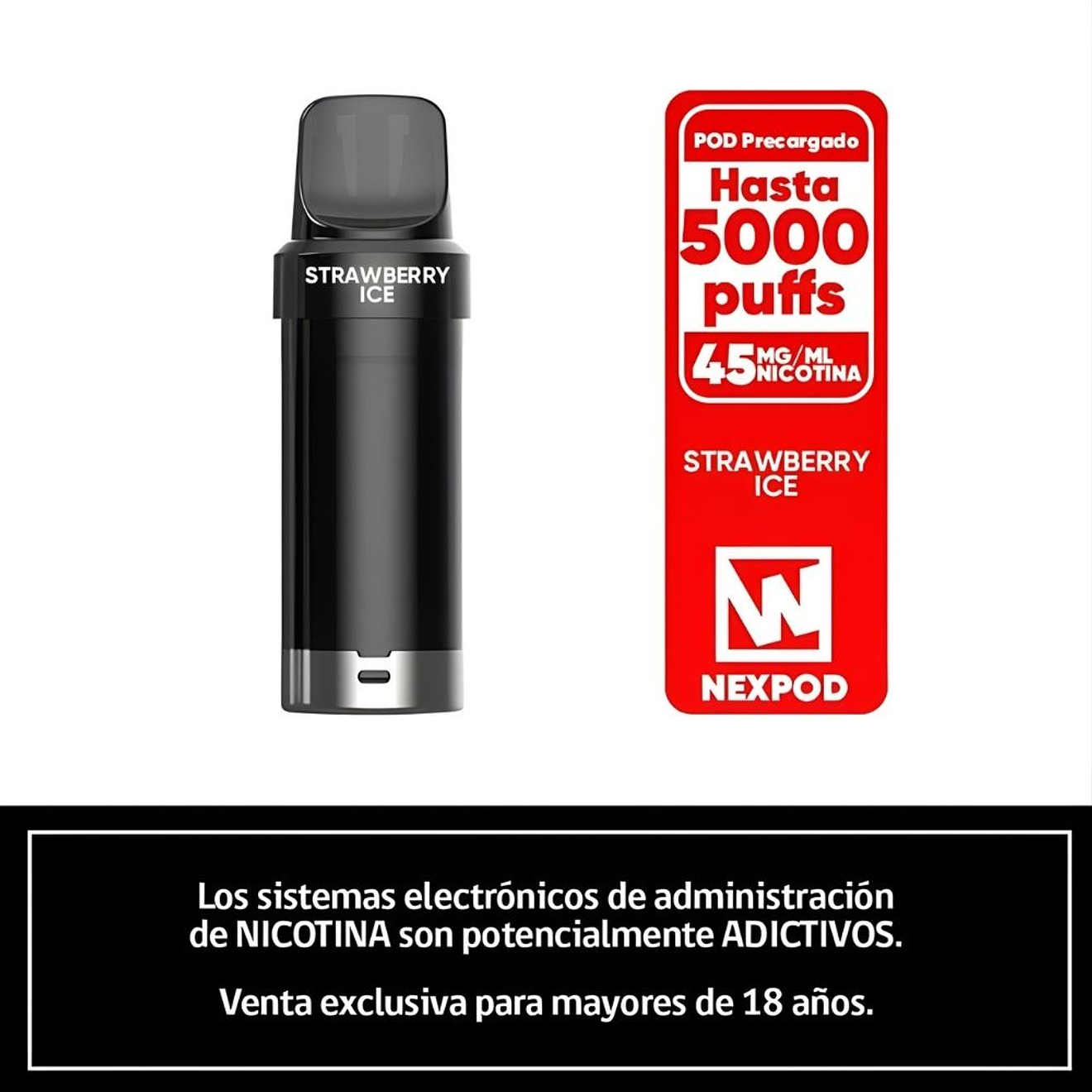 Wotofo NexPOD Recarga 5000 Puff 18