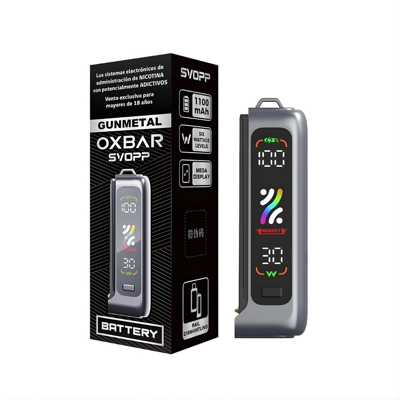 Oxbar Svopp Device Bateria 2