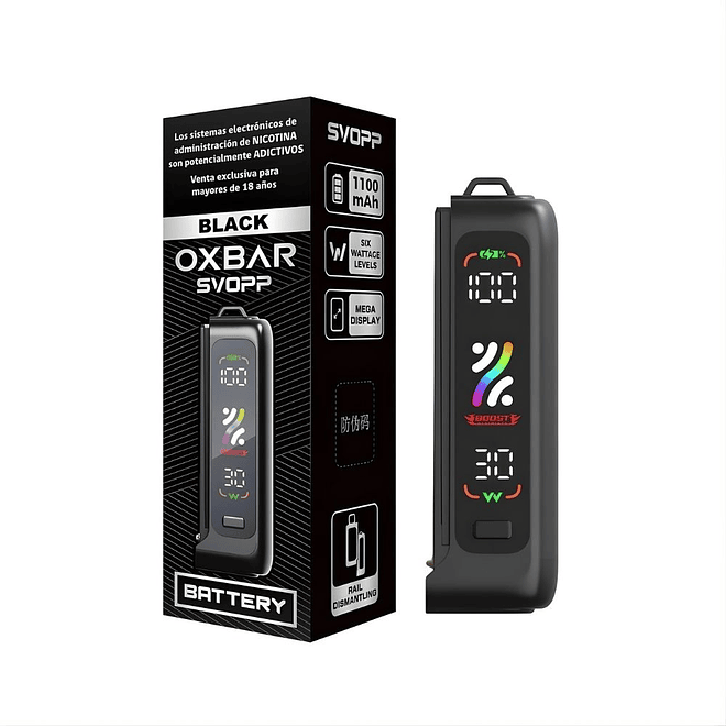 Oxbar Svopp Device Bateria 4