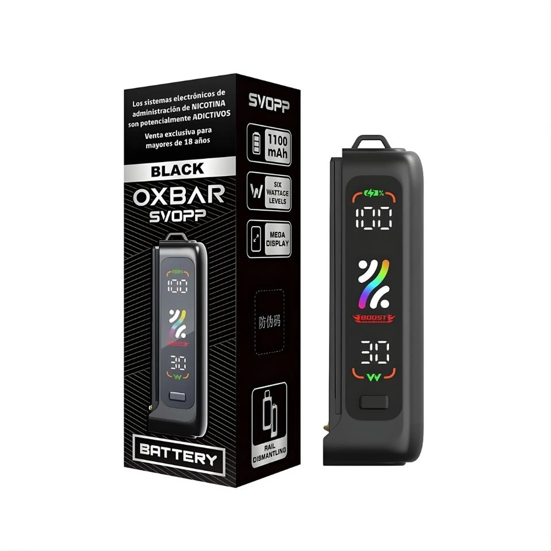 Oxbar Svopp Device Bateria 4