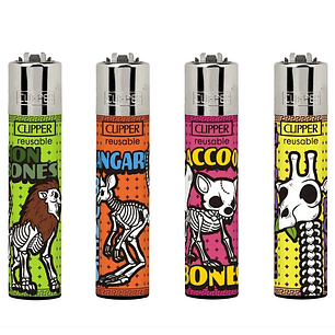 Encendedor Clipper Death Animals 3