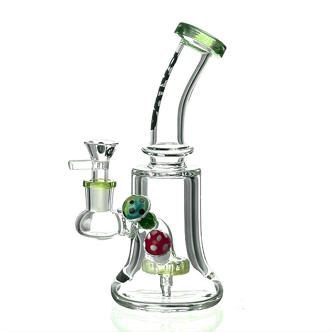  Calvo Bong Dual Mushroom 19cm 2