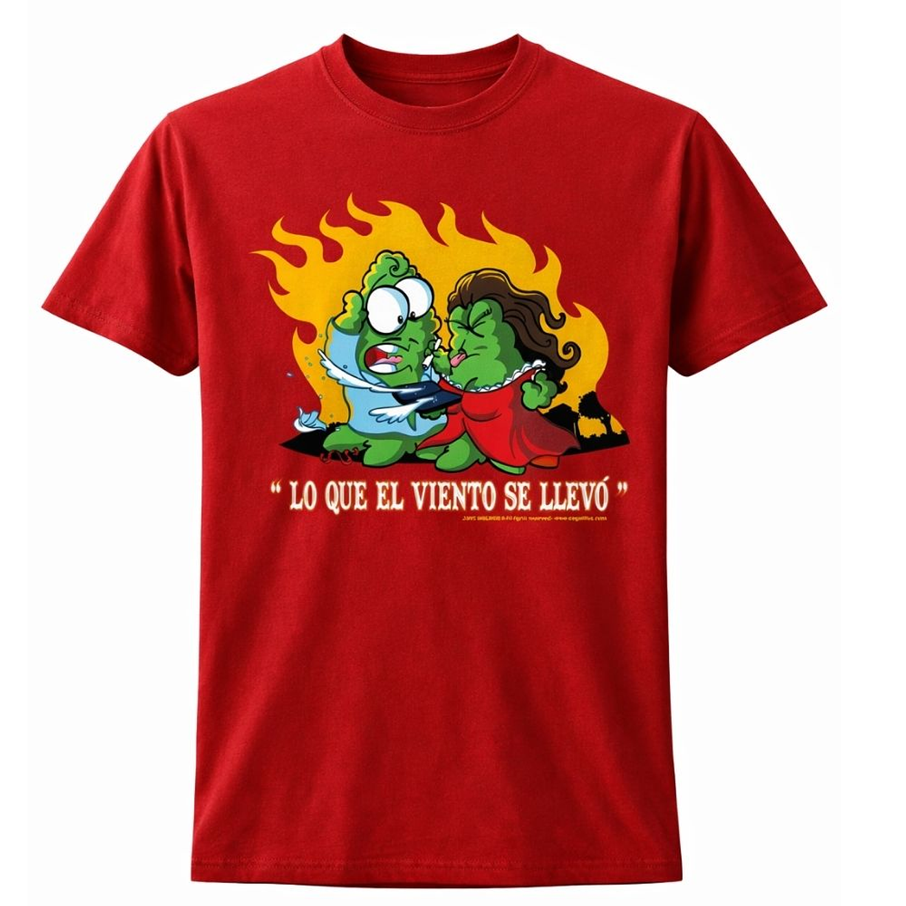 Los Cogollitos Polera Lo que el viento se llevo 1