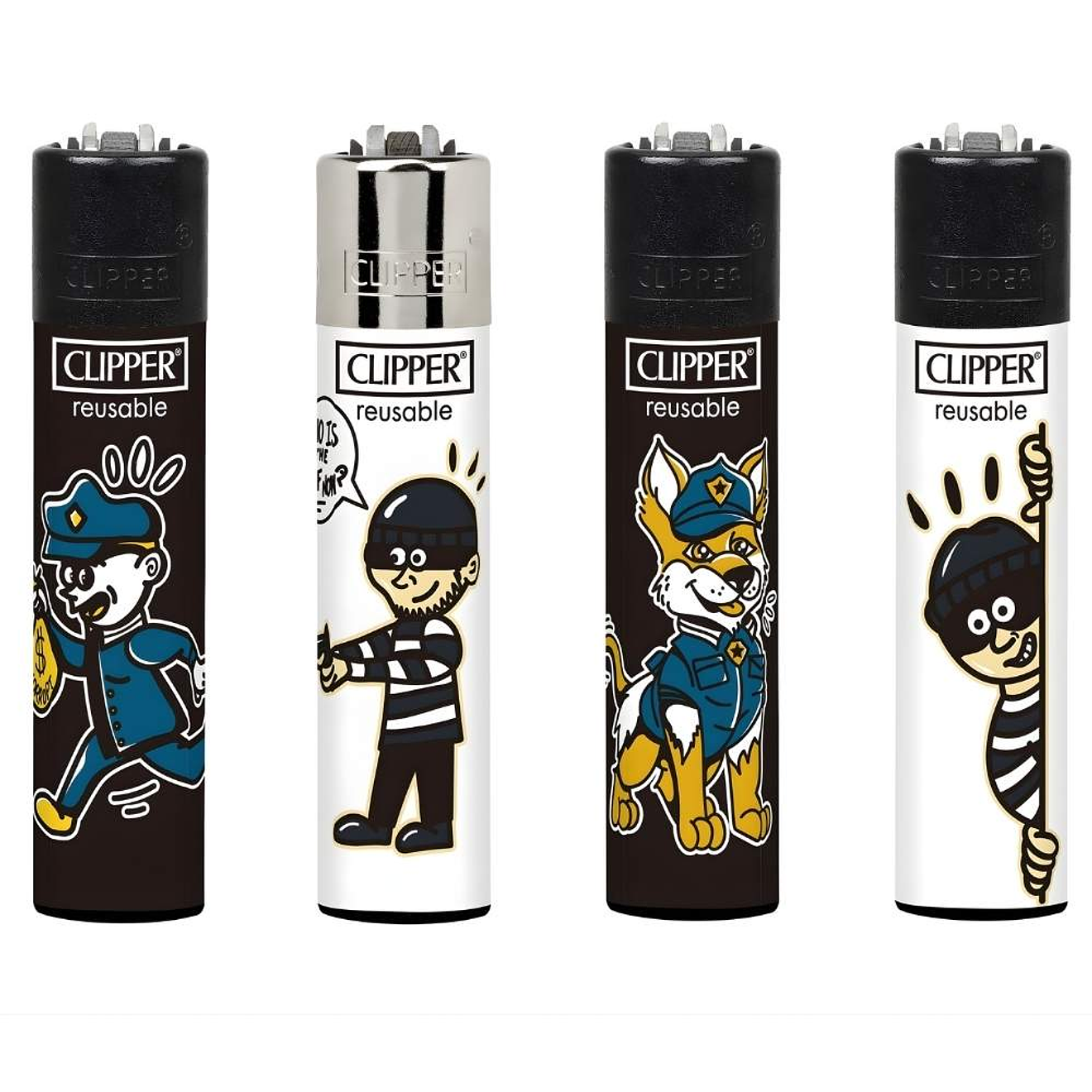 Encendedor Clipper Cops And Robbers 1