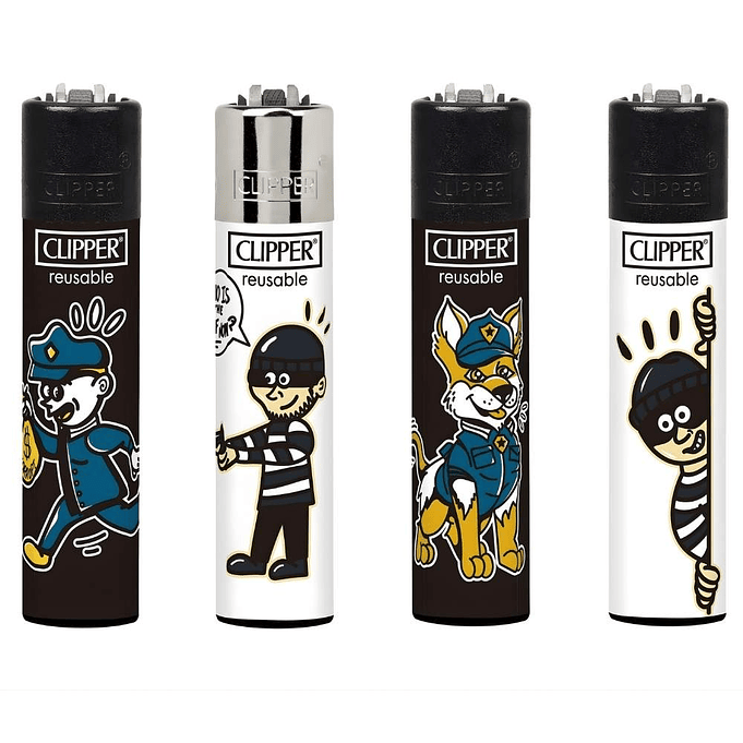 Encendedor Clipper Cops And Robbers 1