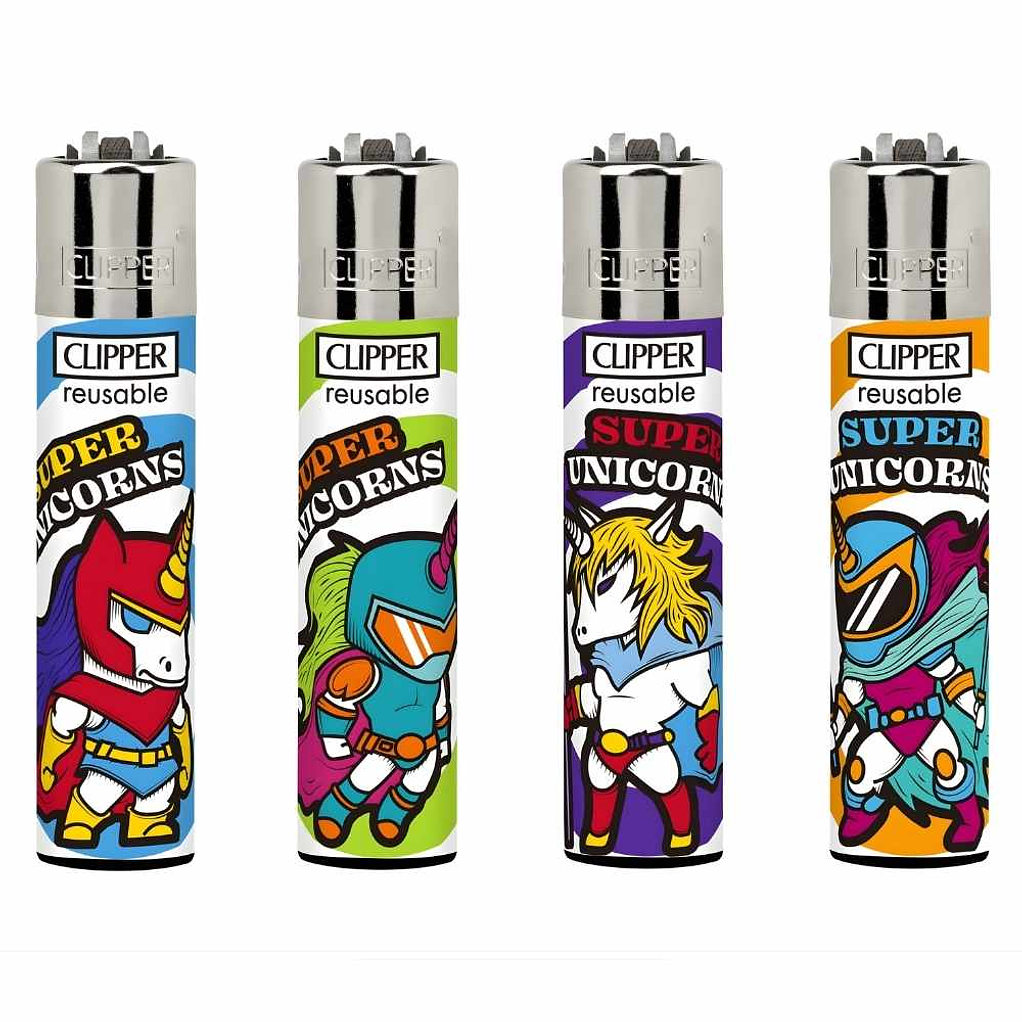 Encendedor Clipper Super Unicorns 1