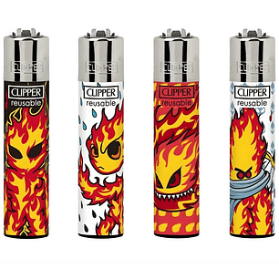 Encendedor Clipper Burningman