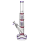 SYFY Bong Straight Tube Double Tree Perc 38cm - Miniatura 3