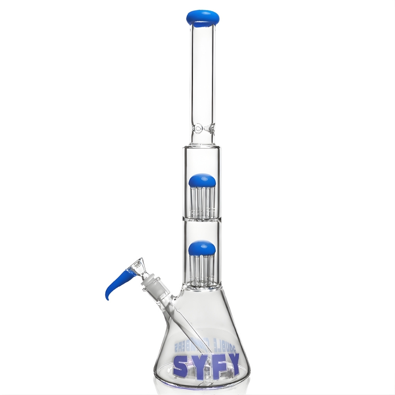  SYFY Bong Doble Tree Perc 40cm 1