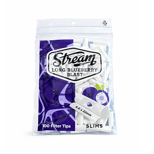 Filtro Stream Slim Long Blueberry Click 6mm