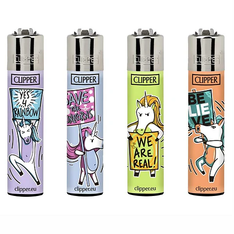 Encendedor Clipper Unicorn Sings