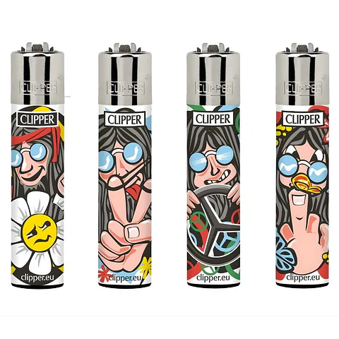 Encendedor Clipper Hippie Man