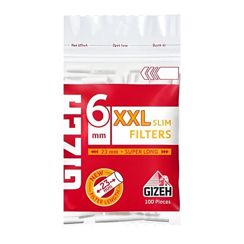 Filtros Super Long Gizeh XXL Slim 6mm