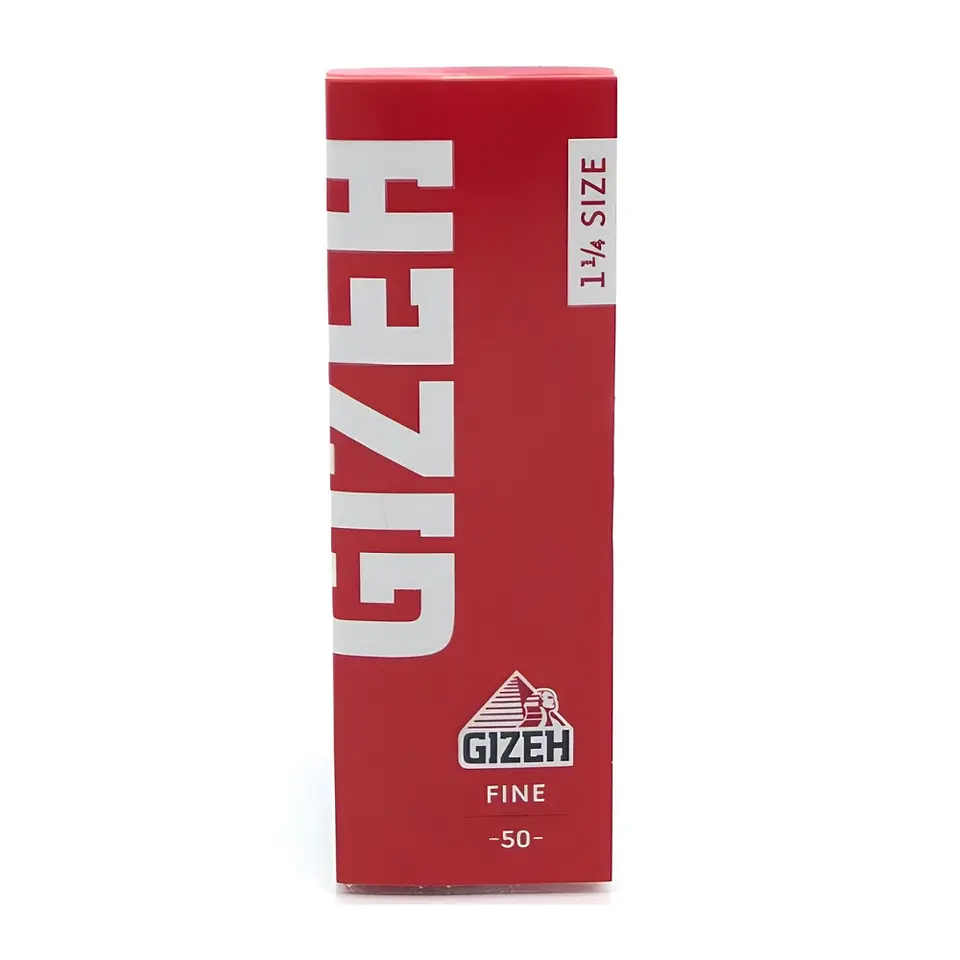 Papelillos Gizeh Rojo Fine 1 1/4 1