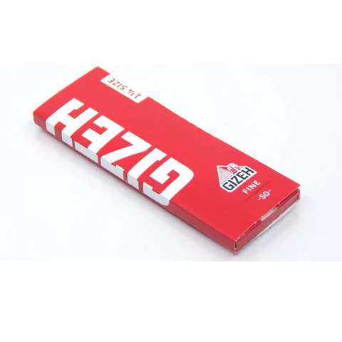 Papelillos Gizeh Rojo Fine 1 1/4