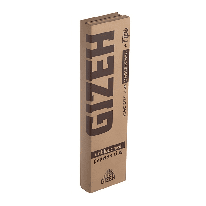 Papelillos Gizeh Unbleached King Size + Tips 4