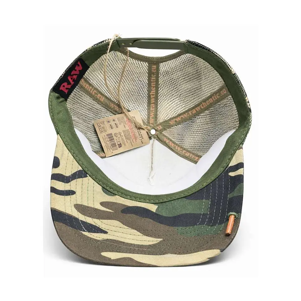 Raw Jockey Trucker Camuflado 2