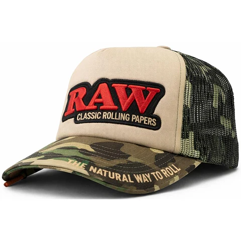 Raw Jockey Trucker Camuflado