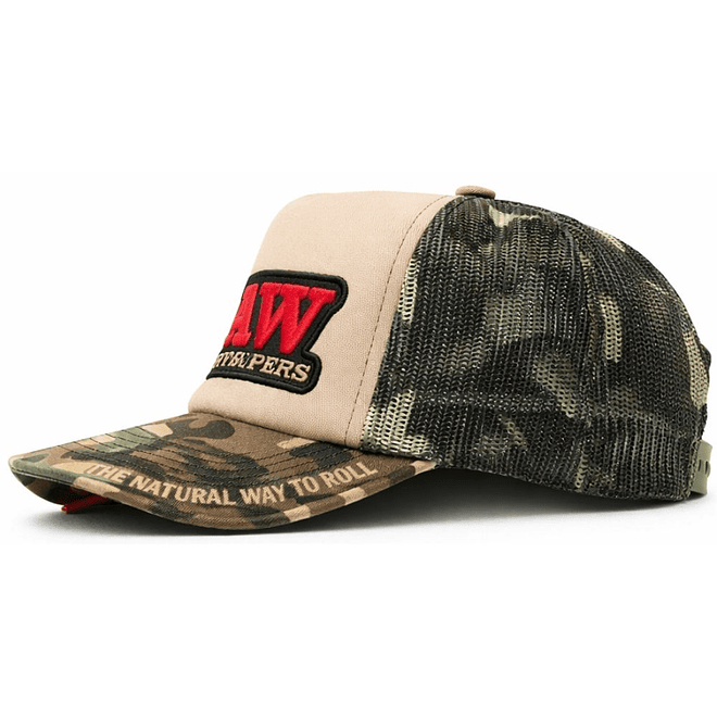 Raw Jockey Trucker Camuflado 3