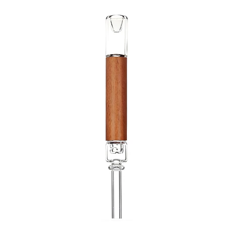 Pulsar Nectar Quartz & Rosewood Dab Straw 15 cm