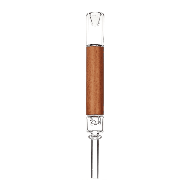 Pulsar Nectar Quartz & Rosewood Dab Straw 15 cm 2