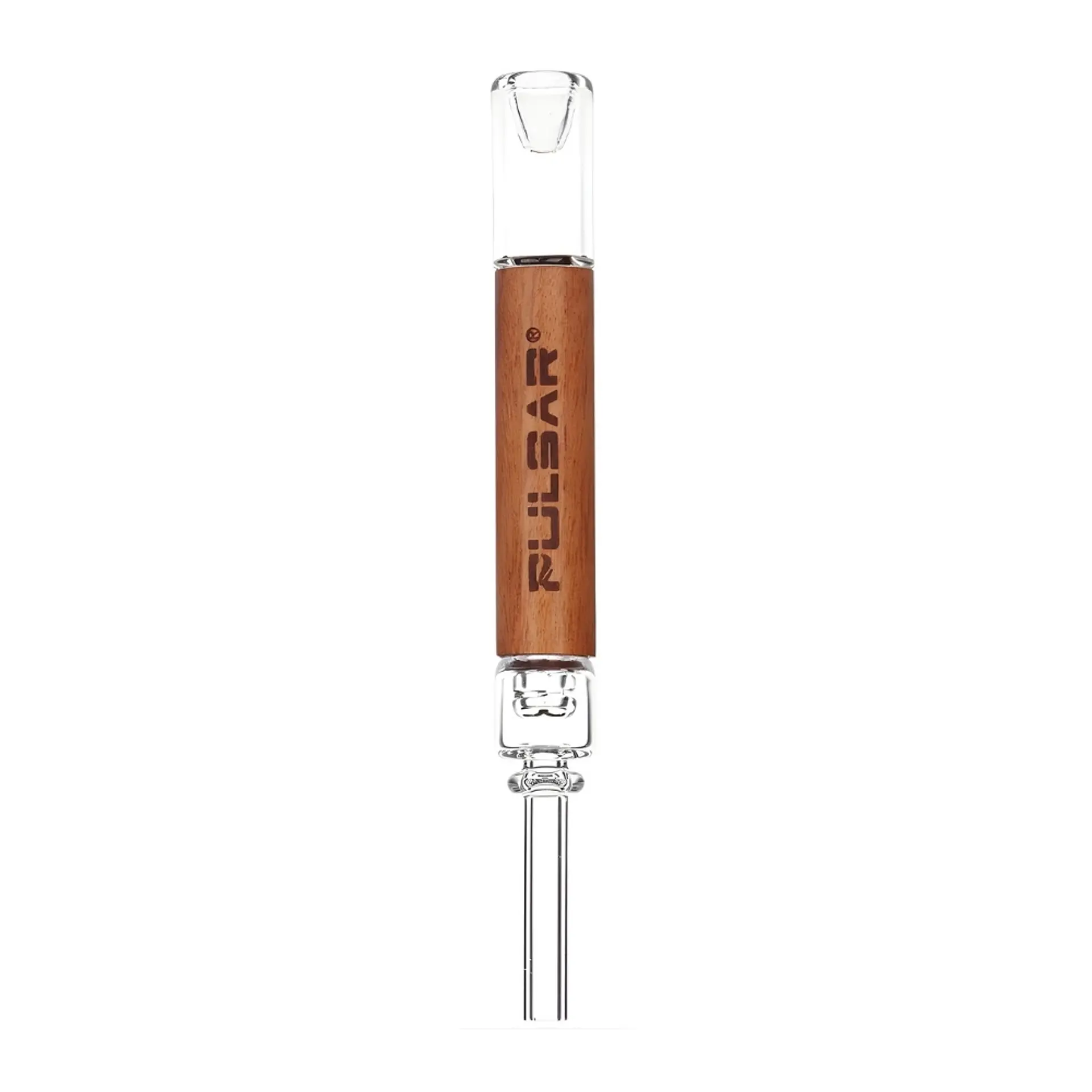 Pulsar Nectar Quartz & Rosewood Dab Straw 15 cm 1