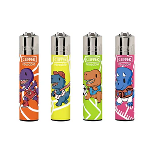 Encendedor Clipper Dino Sports