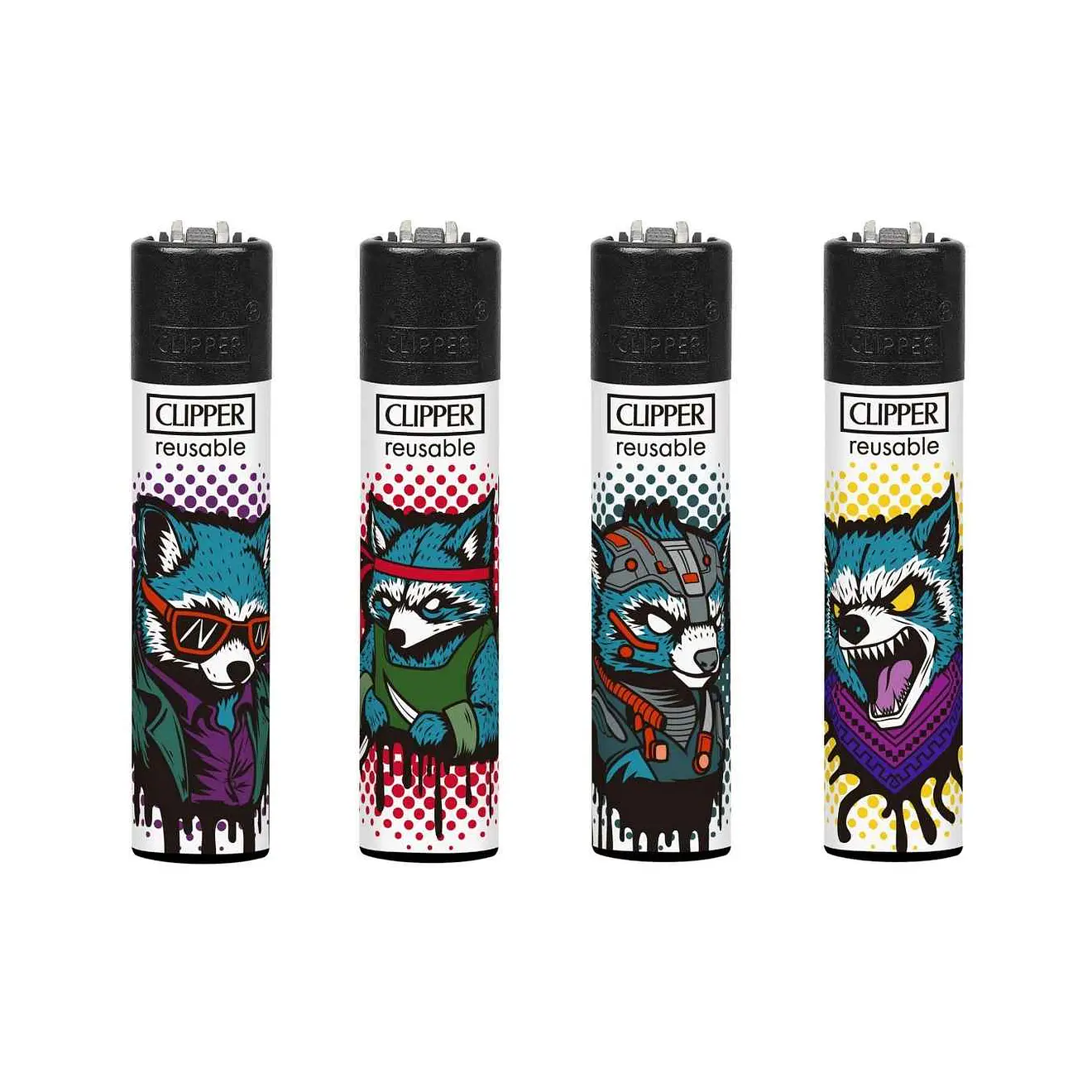 Encendedor Clipper Racoons 1