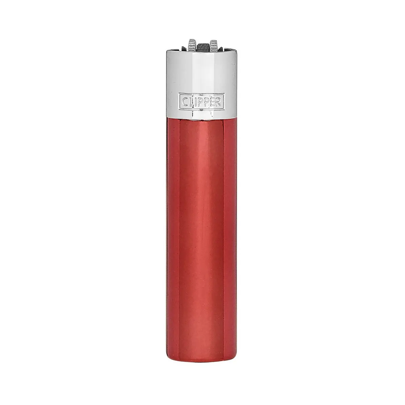 Encendedor Clipper Metálico Silver Devil 3