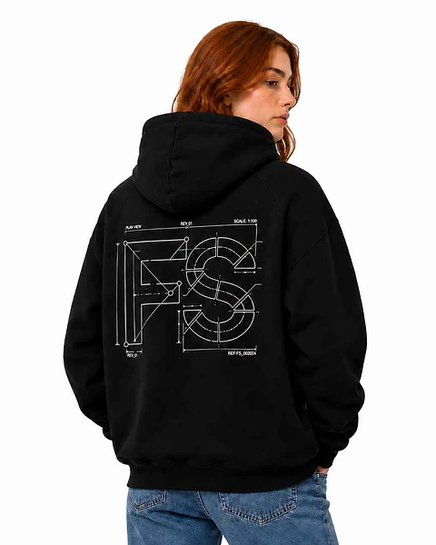 Polerón Hoodie Geometrico - Fumetas x Endless