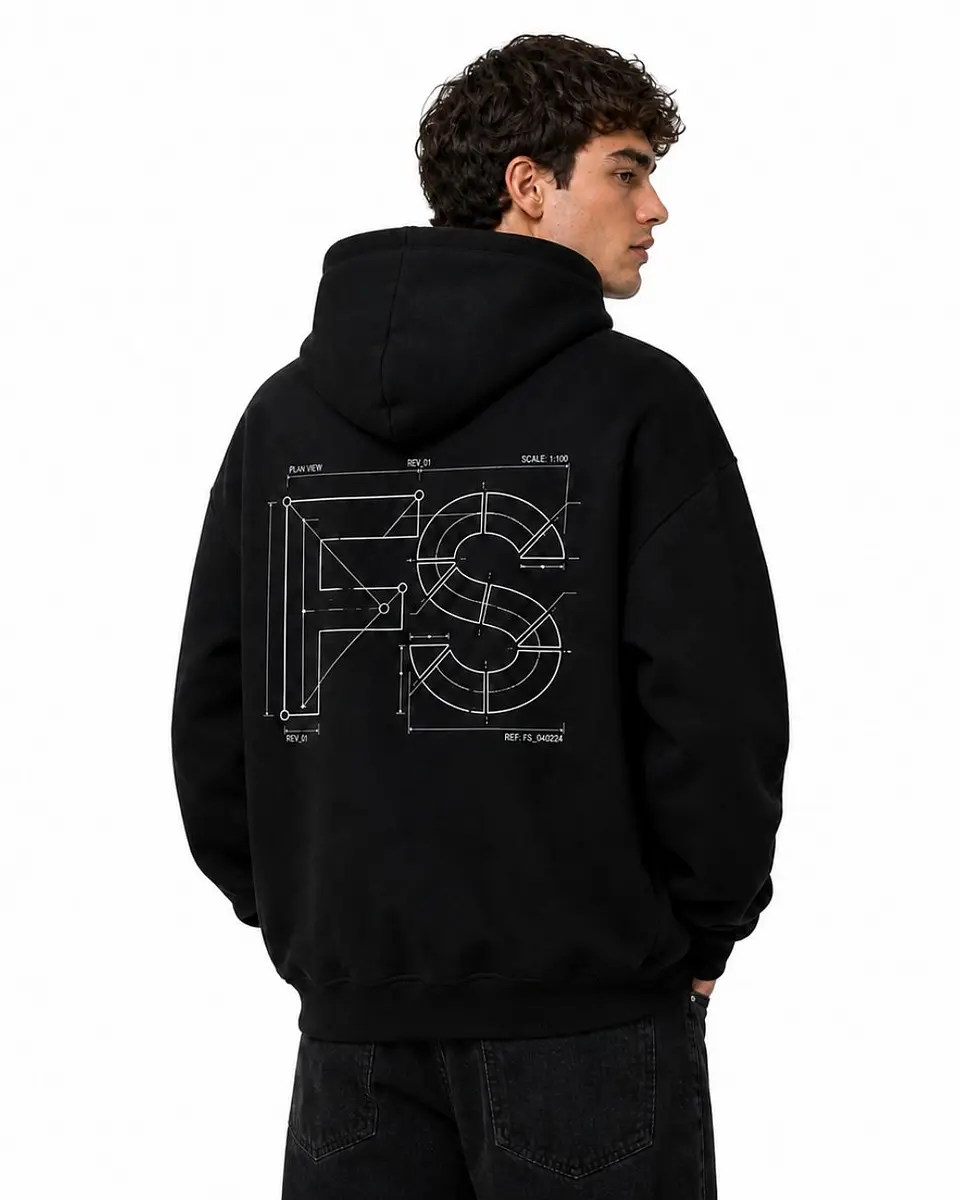 Polerón Hoodie Geometrico - Fumetas x Endless 1