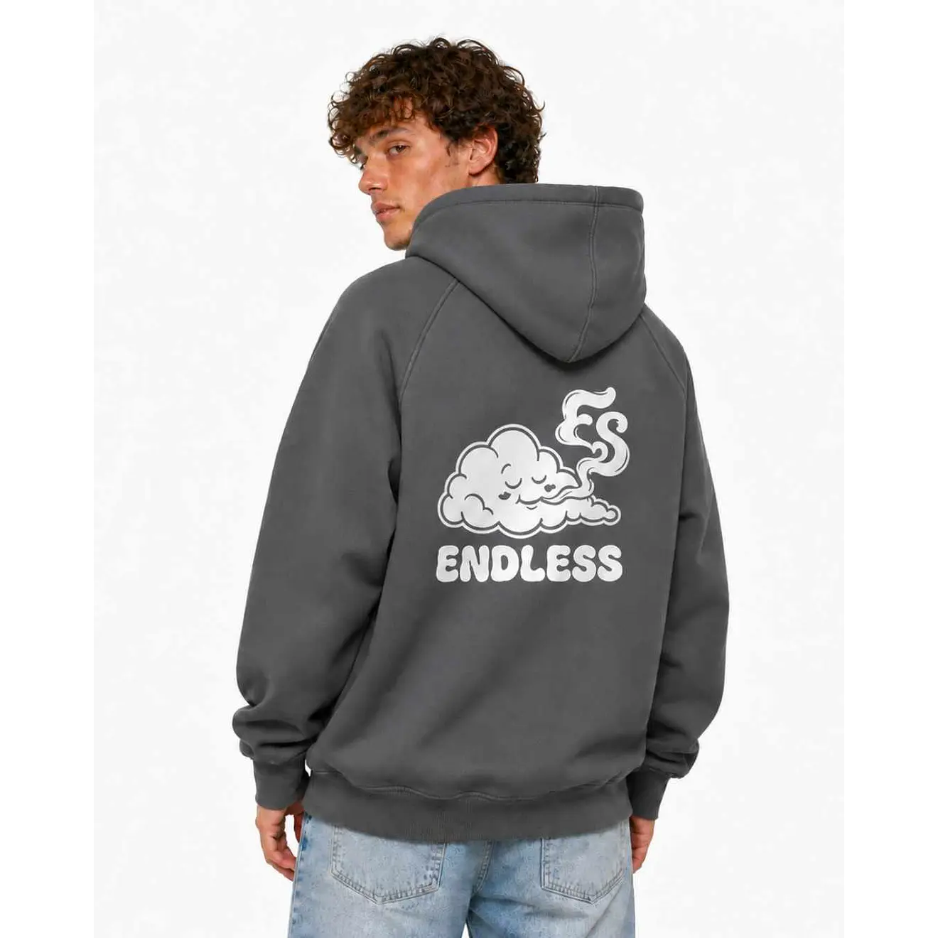Polerón Hoodie Nube Gris- Fumetas x Endless 2