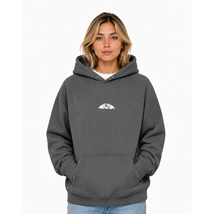 Polerón Hoodie Nube Gris- Fumetas x Endless