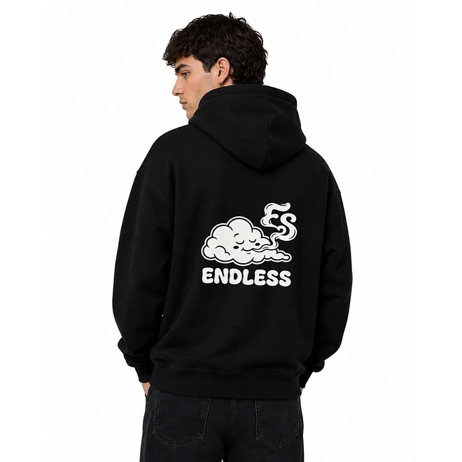 Polerón Hoodie Nube Negra- Fumetas x Endless 2