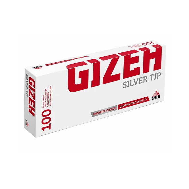 Tubos Gizeh Silver 100 unid 1
