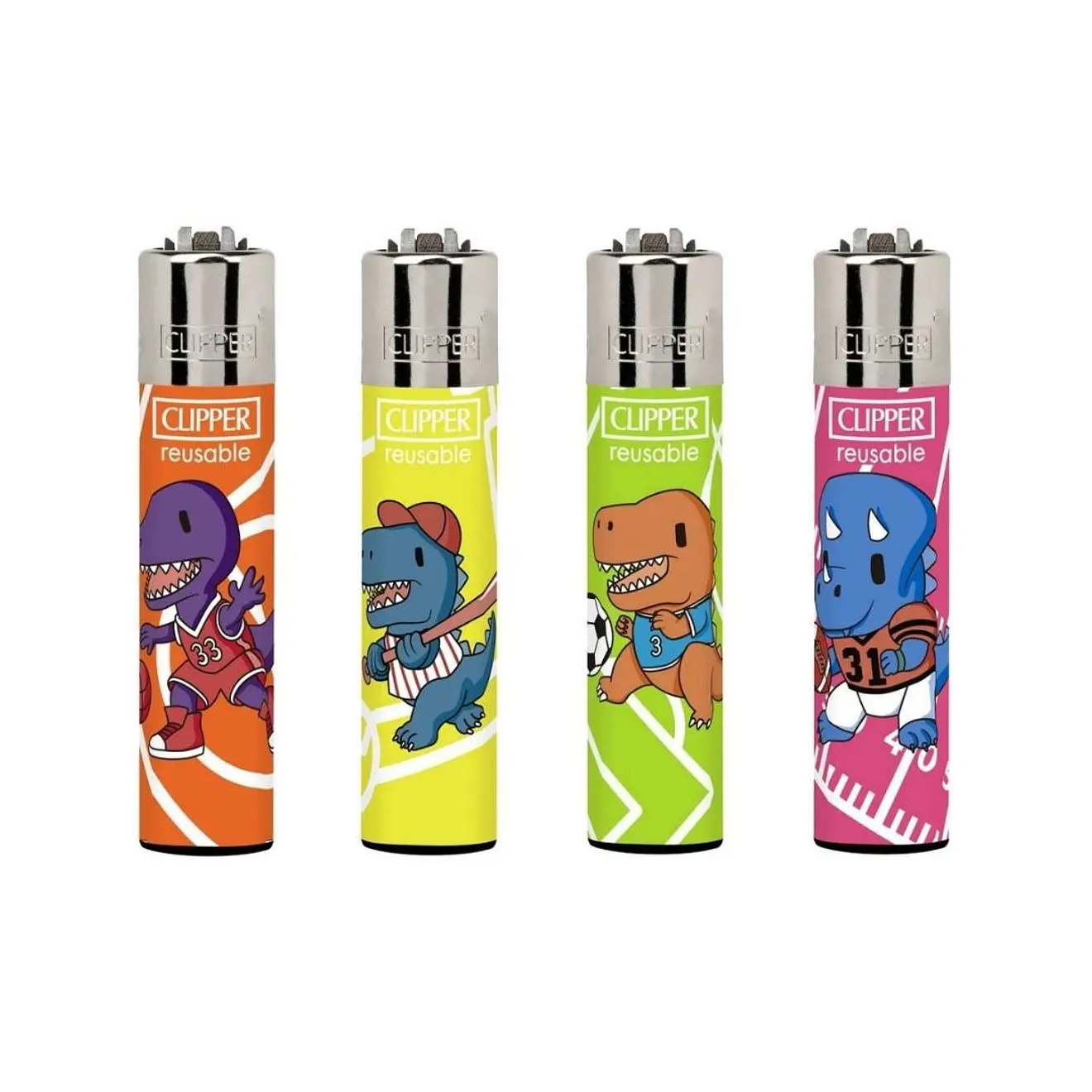 Encendedor Clipper Dino Sports 1